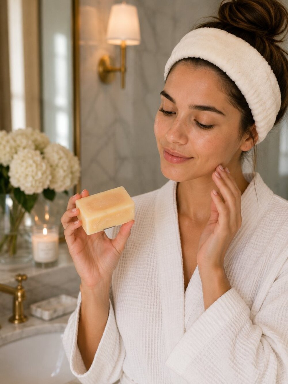 Coastal Reverie Beauty Face Soap | Handmade Frankincense Facial Bar | 4 oz